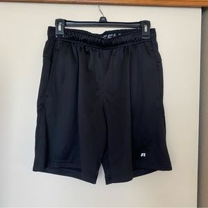 Black basketball shorts
